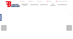Desktop Screenshot of fahrschule-burkardt.de